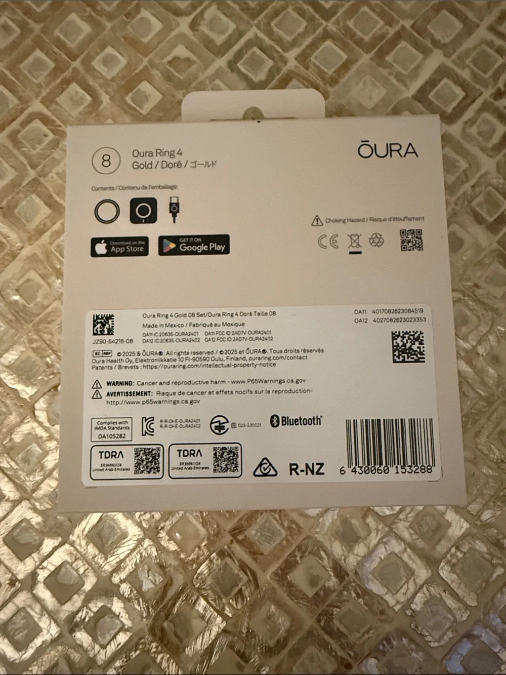 Oura Ring 4 - Gold